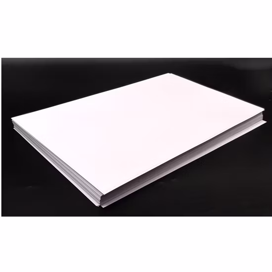 Hoja de PET de PVC PETG de plástico rígido de color blanco para imprimir